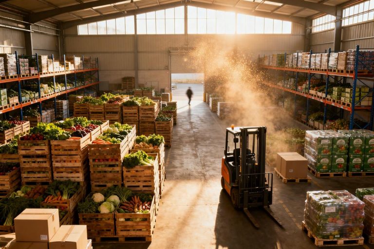 Extension site logistique bio pour cantines scolaires